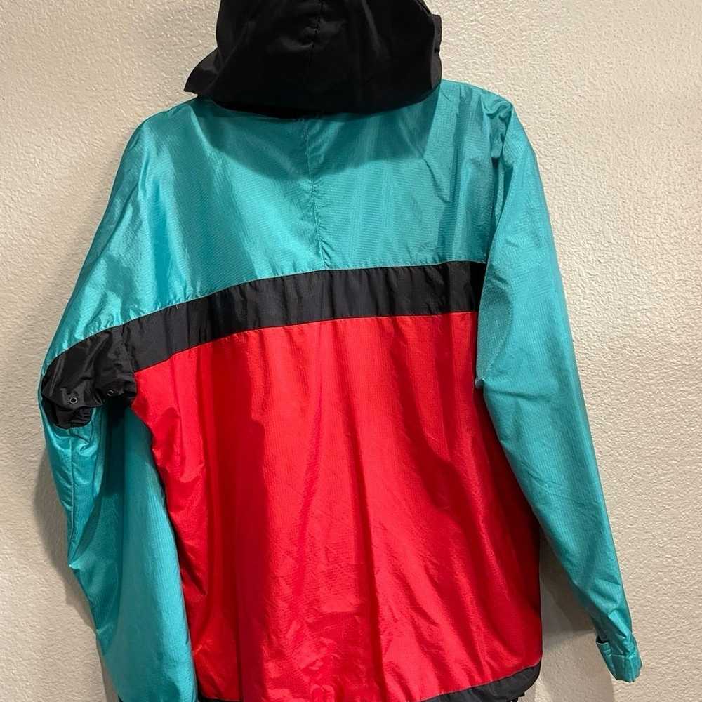 Vintage The North Face hooded windbreaker - image 2