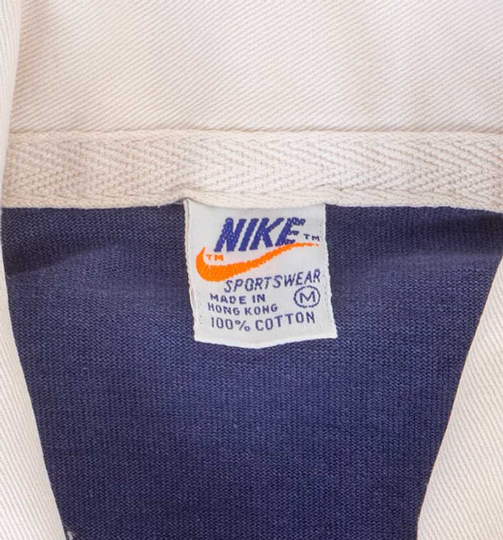 Vintage 1970s Orange Swoosh Nike Pullover - image 2