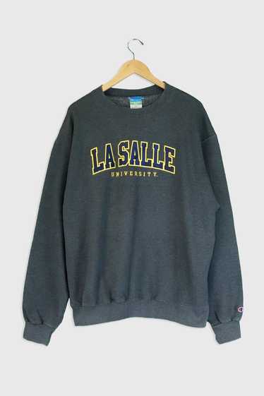 Vintage Champion La Salle University Patched Sweat