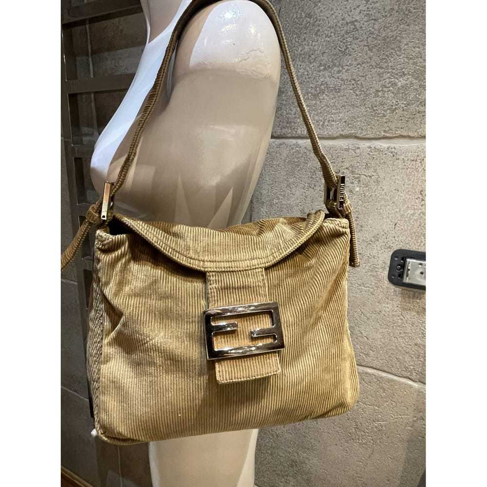 Fendi Baguette velvet handbag - image 5