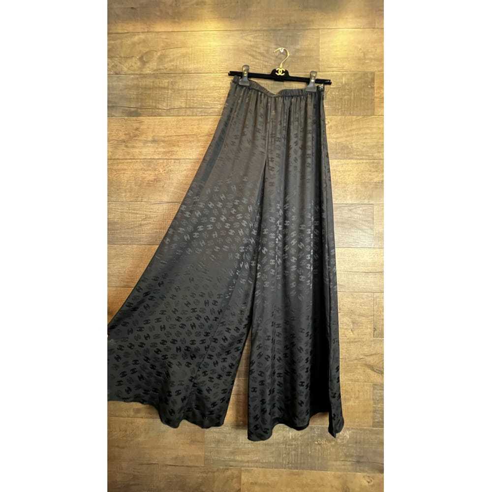Chanel Silk large pants - image 5