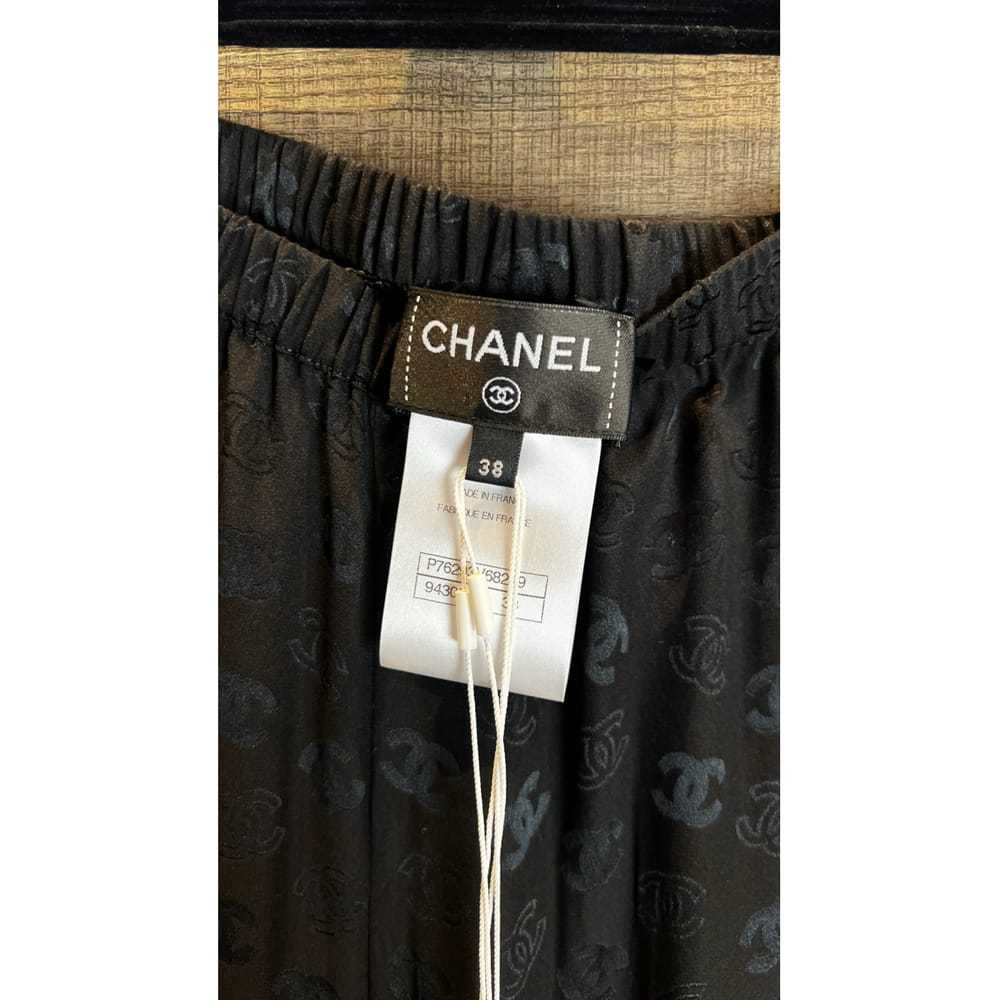 Chanel Silk large pants - image 7