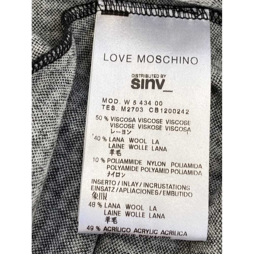 Moschino Love Wool mid-length dress - image 10