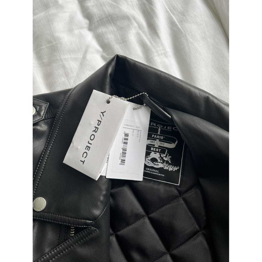 Y/Project Vegan leather jacket - image 5