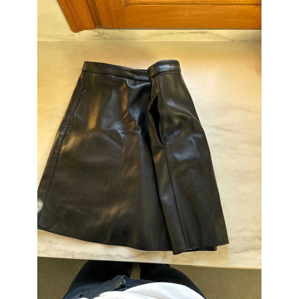 Max Mara 's Vegan leather mini skirt - image 6