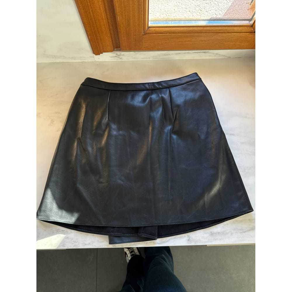 Max Mara 's Vegan leather mini skirt - image 7