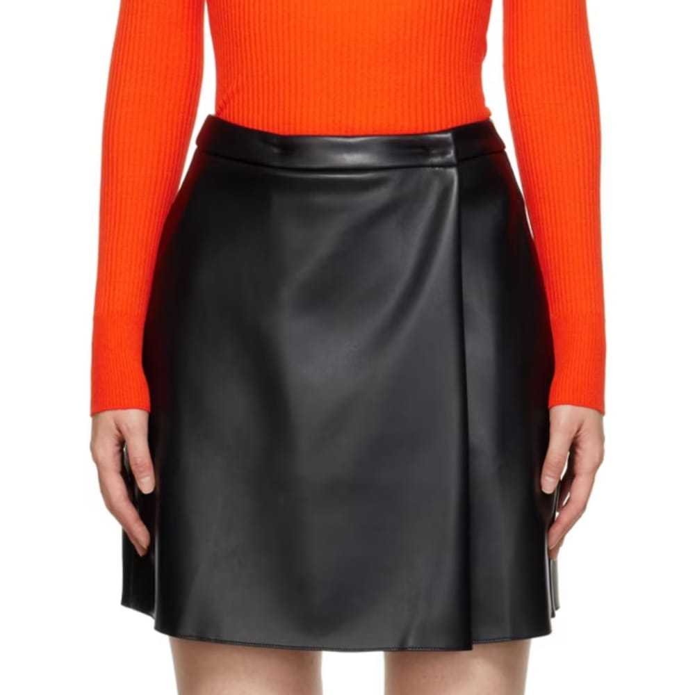 Max Mara 's Vegan leather mini skirt - image 8