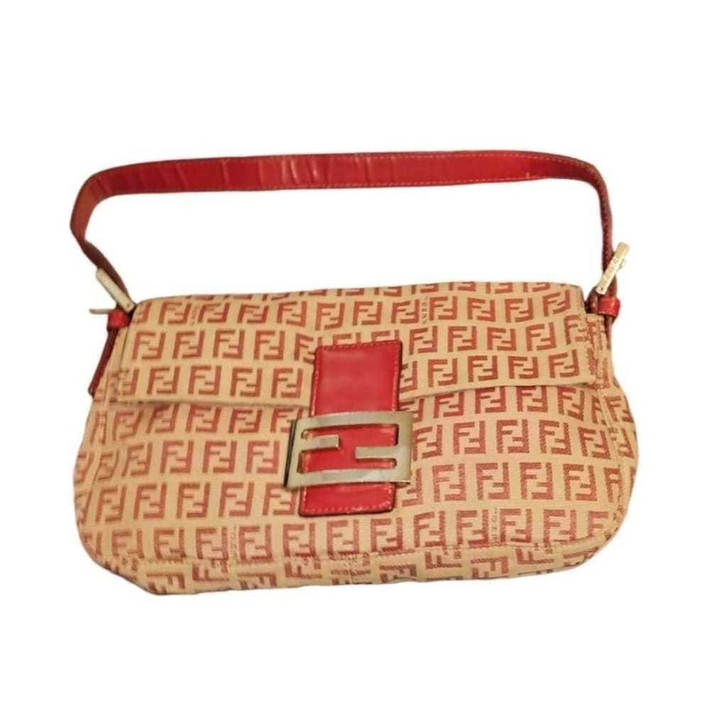 Fendi Baguette cloth handbag - image 11