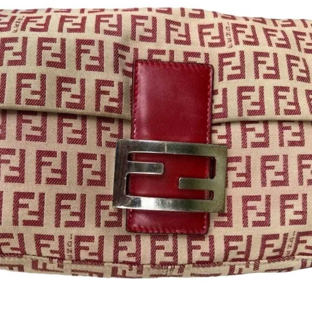 Fendi Baguette cloth handbag - image 4