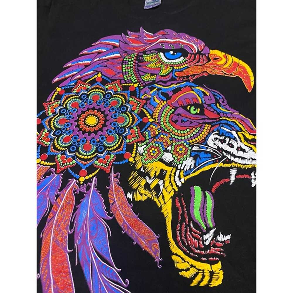 NWOT Eagle & Jaguar Graphic Tee Medium - image 4