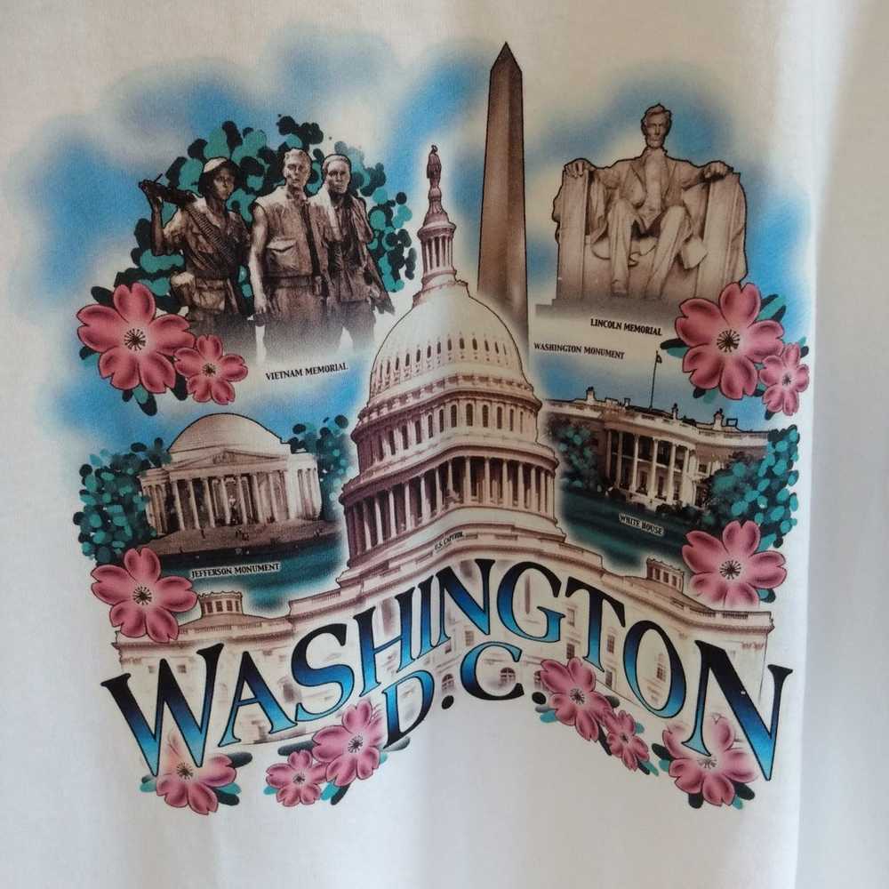Washington D.C. Monument T-shirt, Unisex Size Lar… - image 2