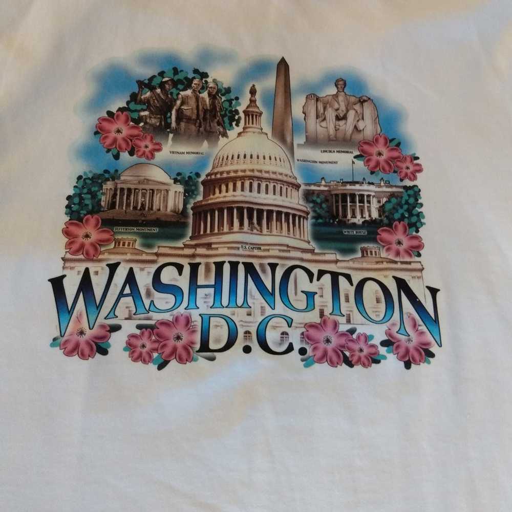 Washington D.C. Monument T-shirt, Unisex Size Lar… - image 3