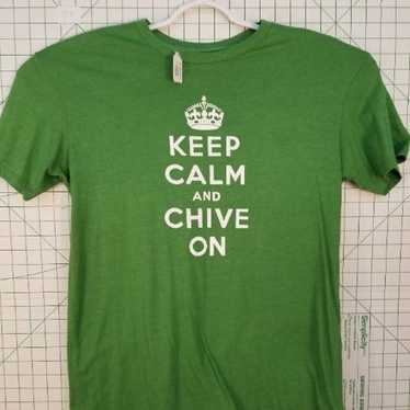 Chive Tees "Keep Calm and Chive On" Tee