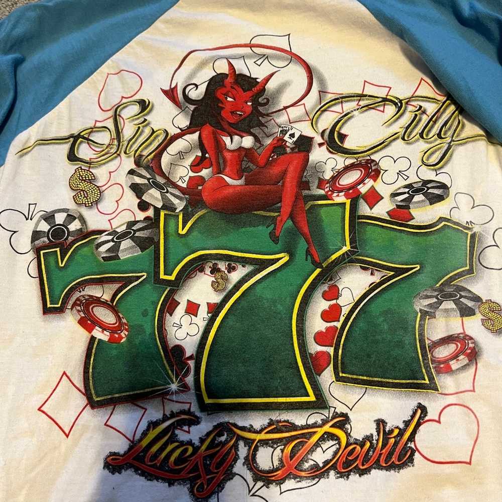Sin City devil casino long sleeve shirt - image 2