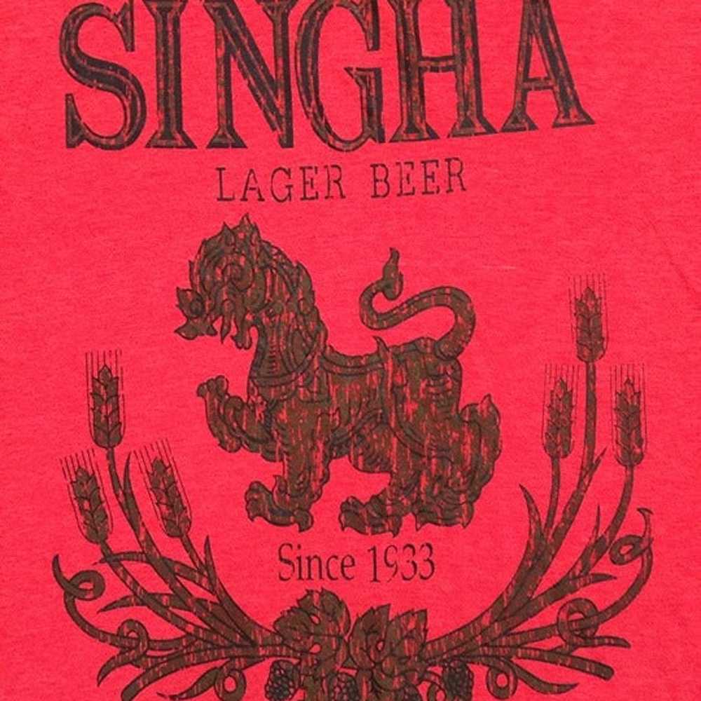 Singha Lager Beer Tee - image 2