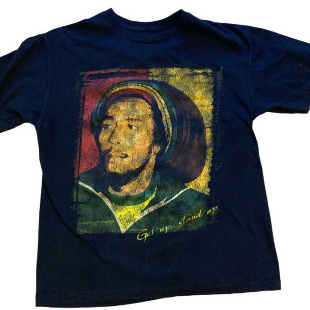 Bob Marley Mens Size M Graphic T-Shirt - image 11