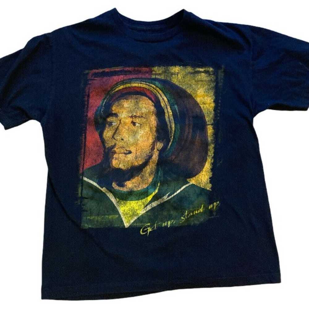 Bob Marley Mens Size M Graphic T-Shirt - image 12