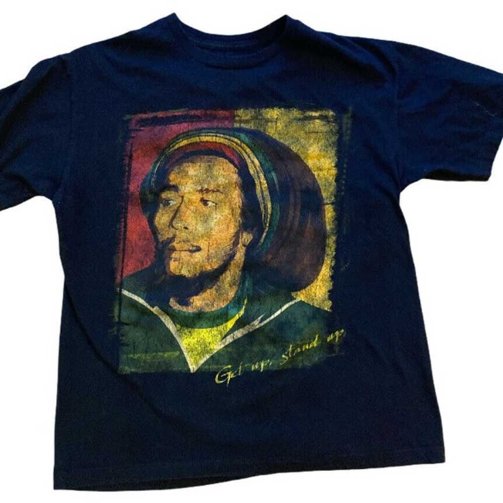 Bob Marley Mens Size M Graphic T-Shirt - image 5