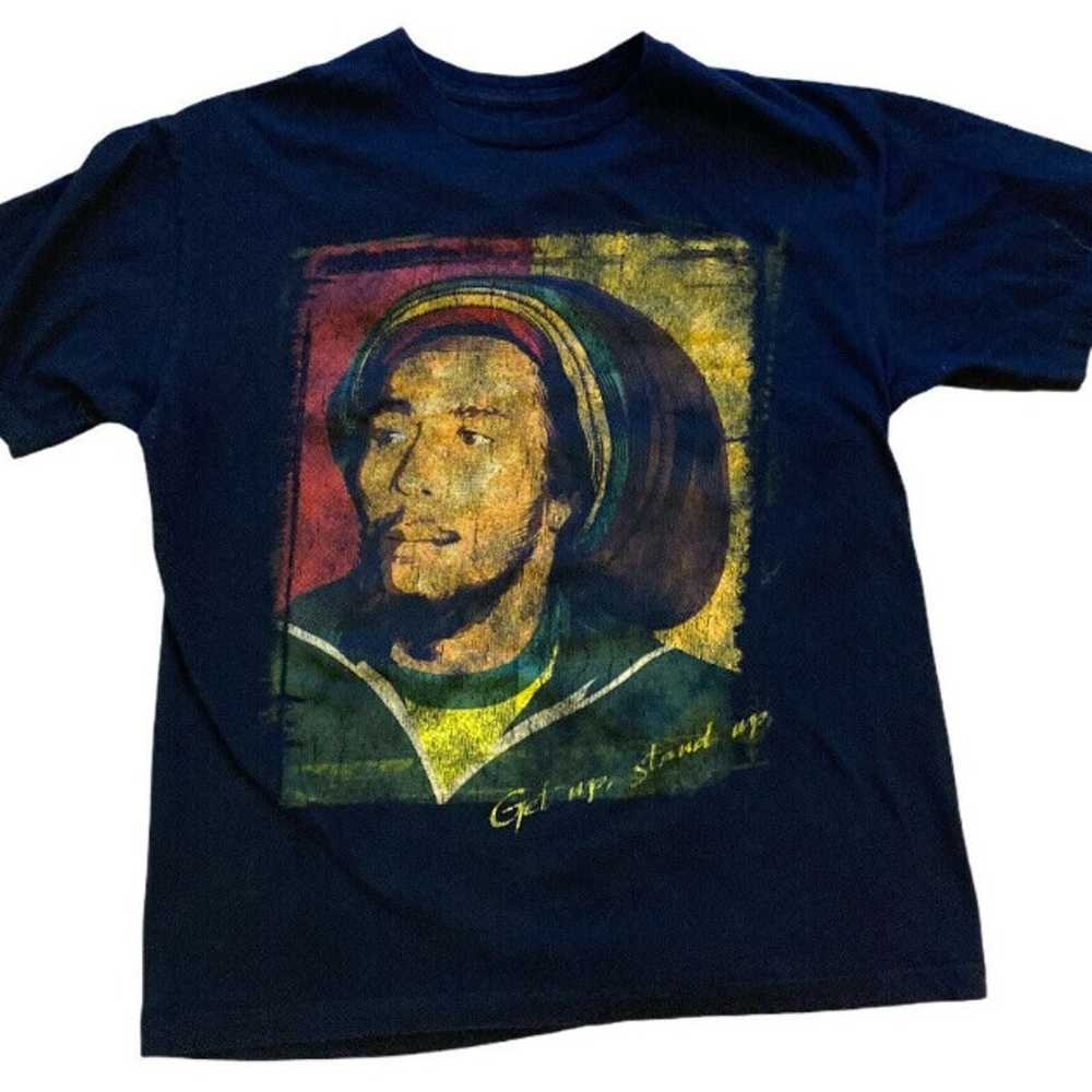 Bob Marley Mens Size M Graphic T-Shirt - image 7