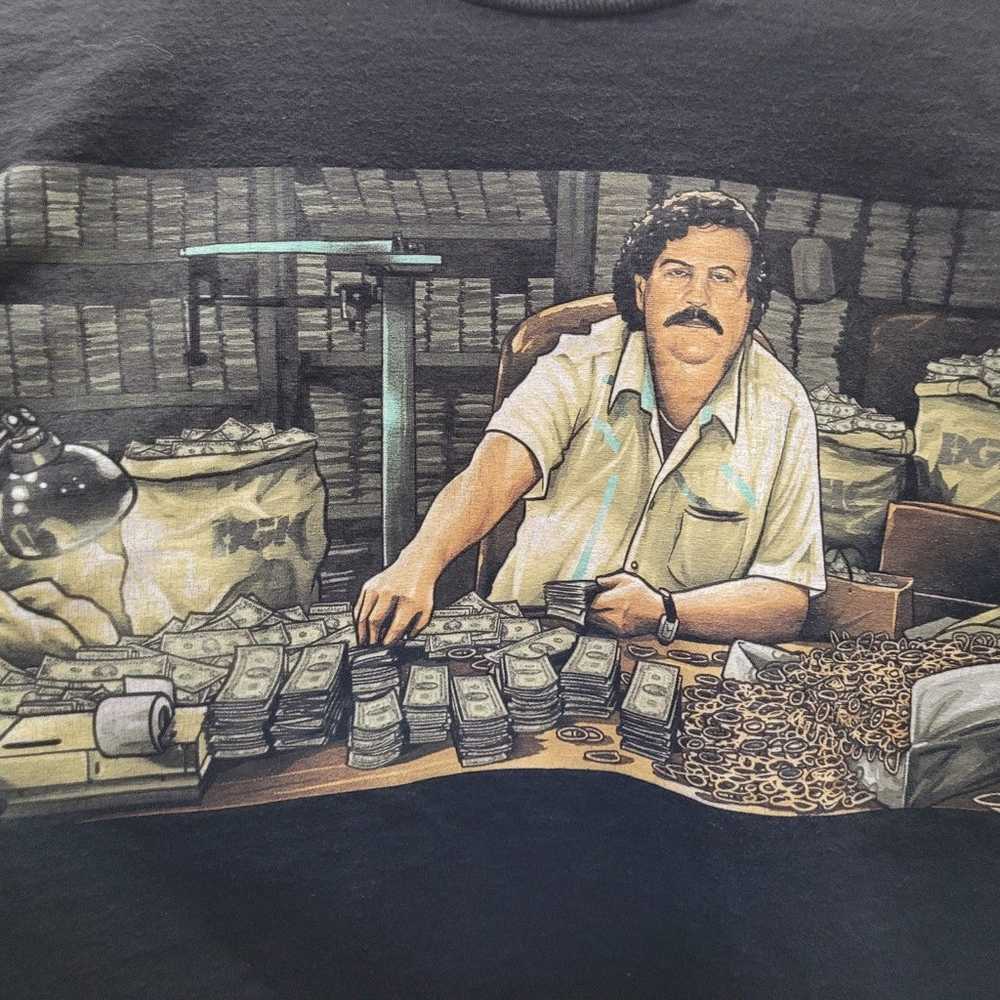 DGK Mens Pablo Escobar Black T-Shirt (M) - image 2