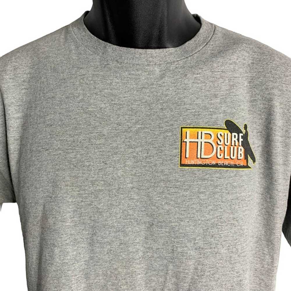 Jacks Surfboards Crewneck T Shirt M Grey Short Sl… - image 4