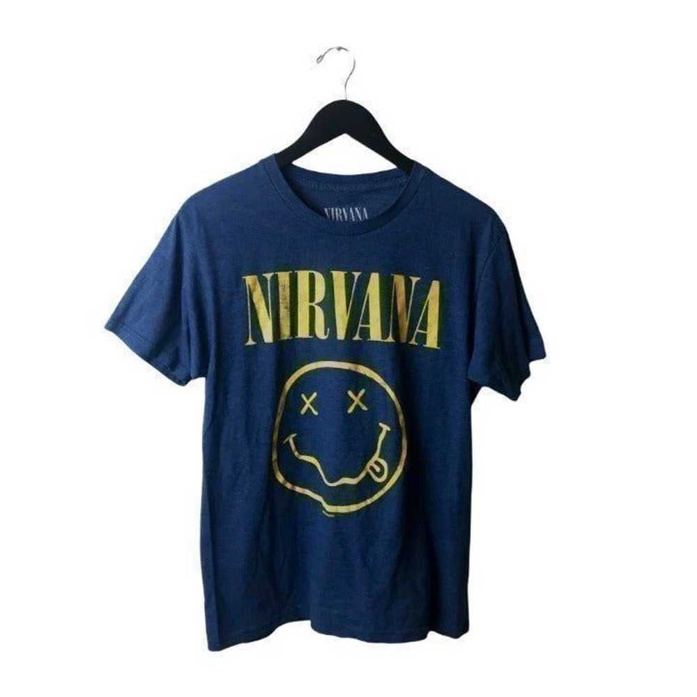 Nirvana T Shirt Graphic Tee Band Concert Music To… - image 1