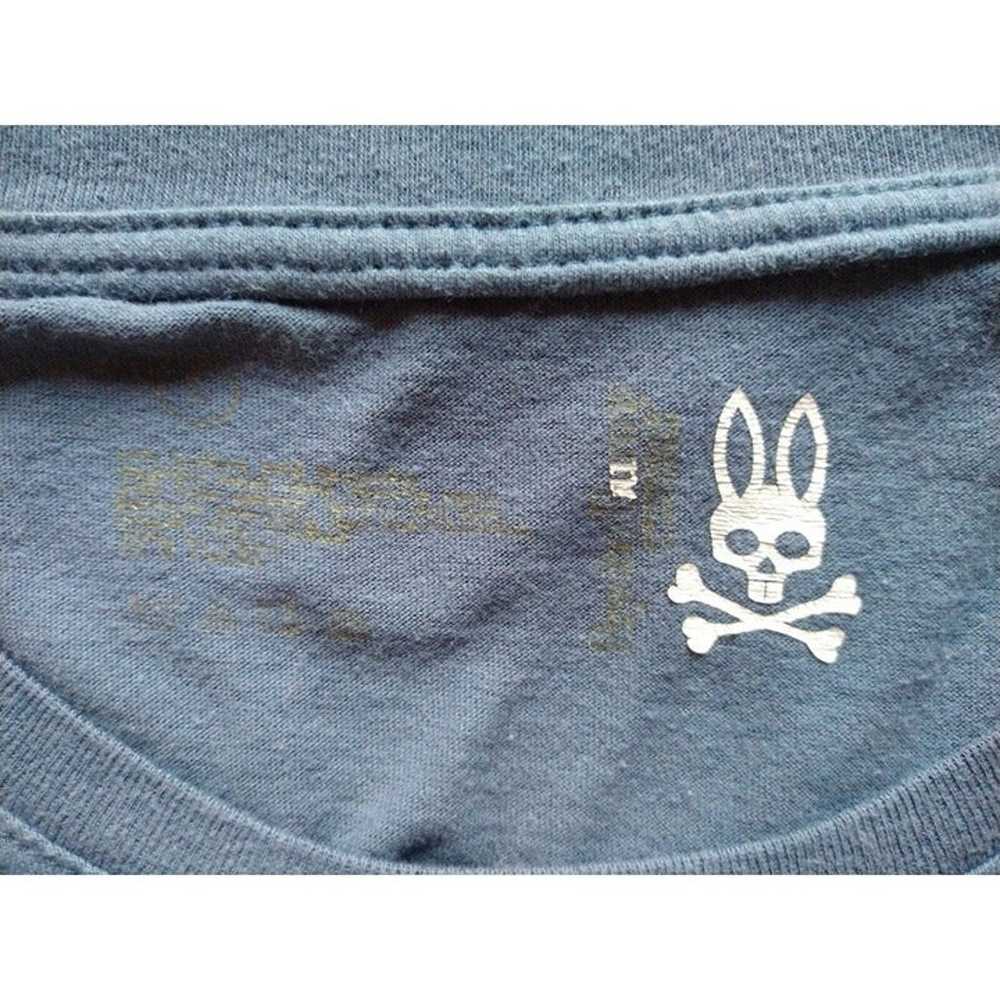 Psycho Bunny Logo Graphic Light Blue Short Sleeve… - image 8