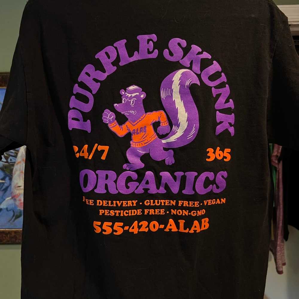 purple skunk shirt - image 2