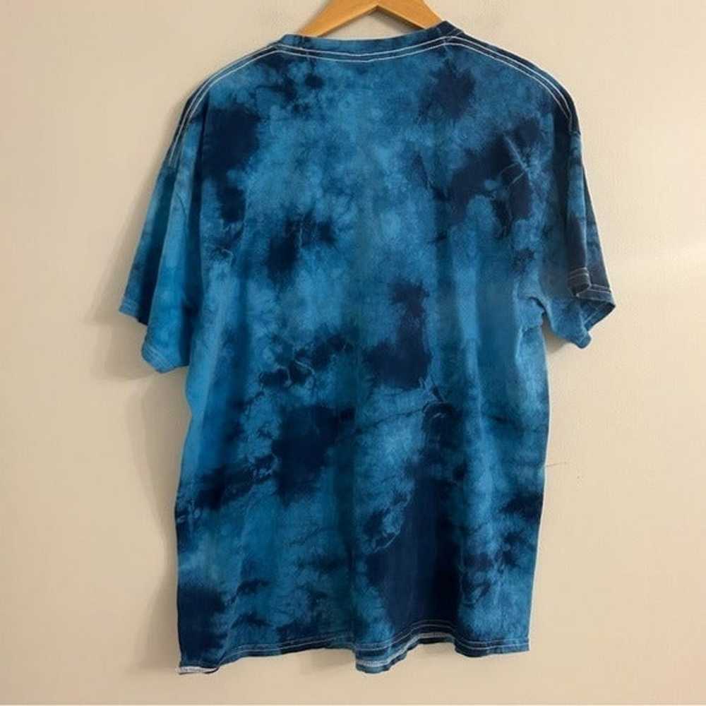 Pink Floyd Blue Tie Dye Graphic Band Tee - image 3