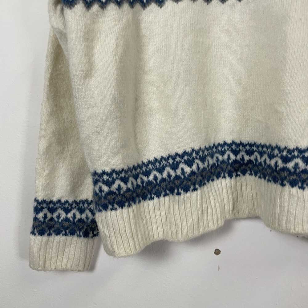Art × Coloured Cable Knit Sweater × Homespun Knit… - image 7