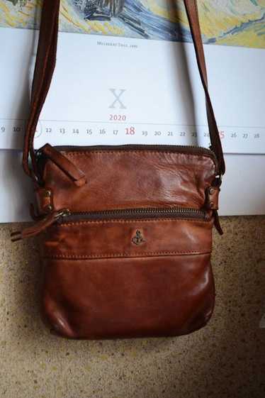 Vintage Harbor 2nd leather bag handbag with long s
