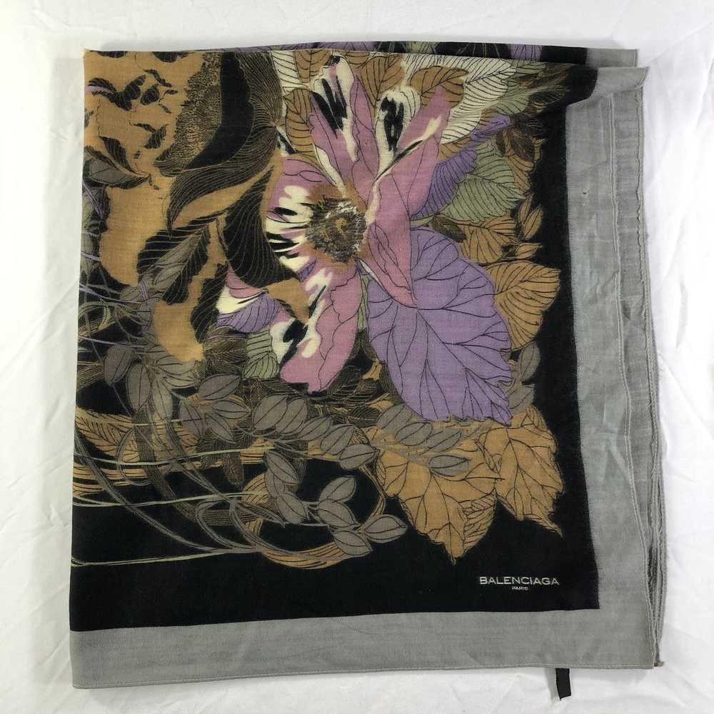 Vintage Vintage Balenciaga Silk Scarf - image 2