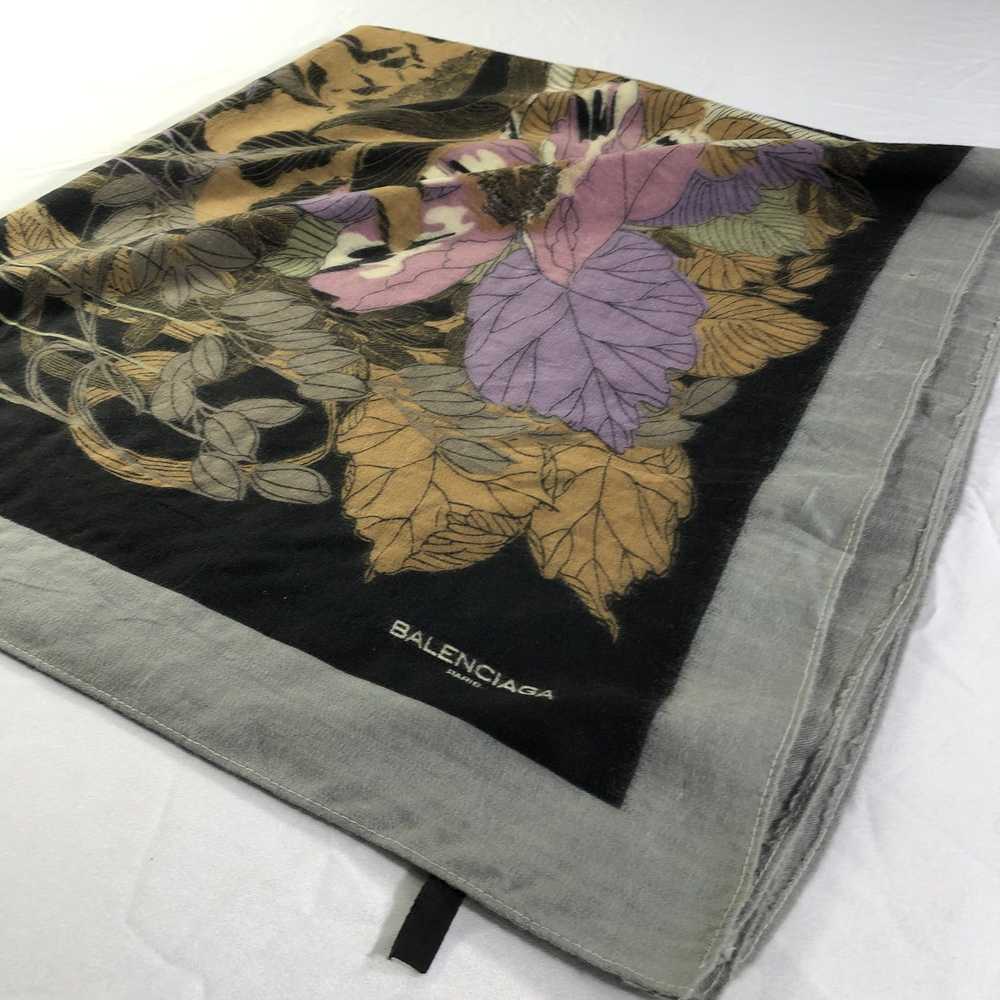 Vintage Vintage Balenciaga Silk Scarf - image 3