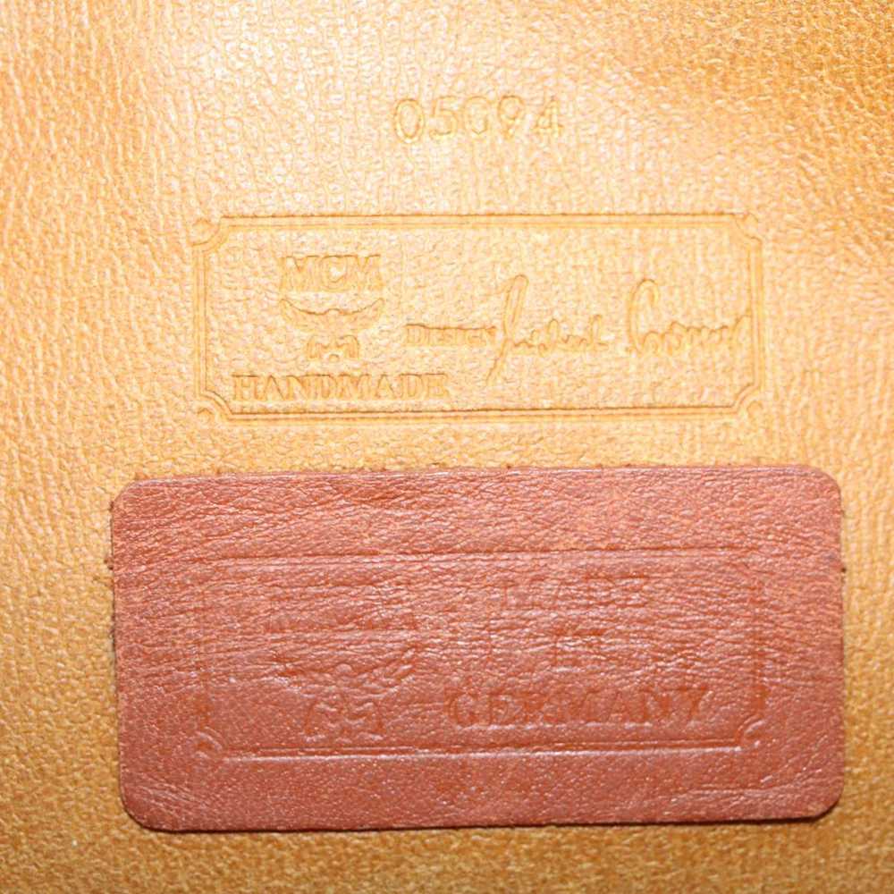 MCM MCM Logogram Vicetos Clutch Bag PVC Leather B… - image 10
