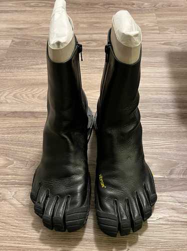 Balenciaga Vibram Five Finger Toe Leather Boots