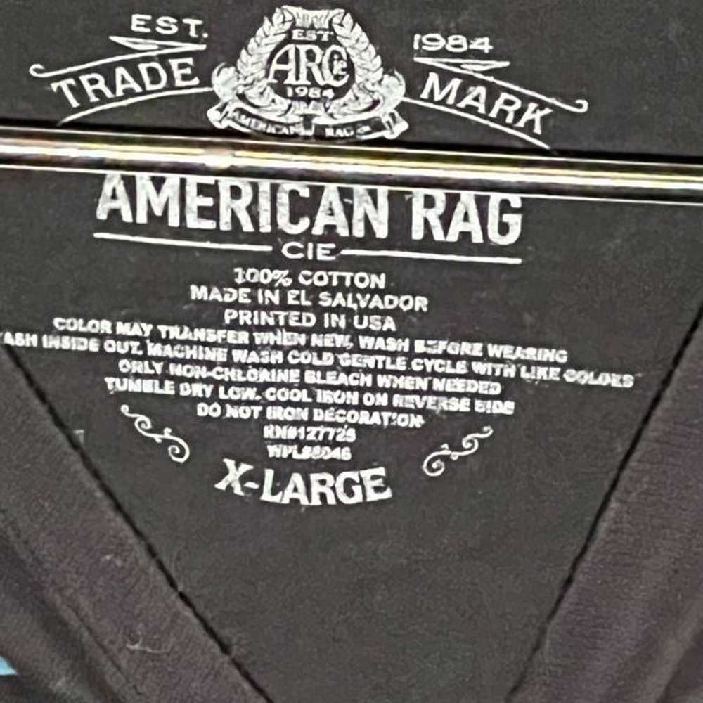 American Rag Black Bird Graphic Tee Size XL - image 3