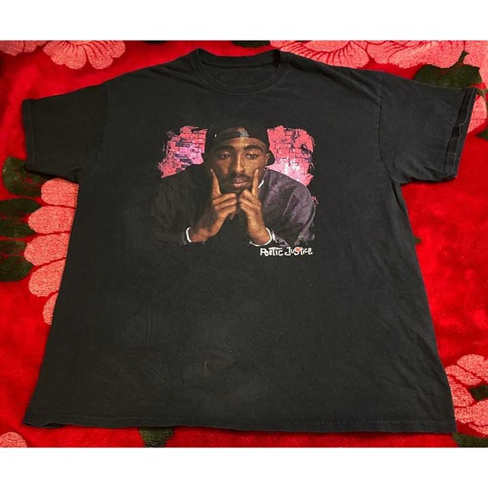 Tupac Poetic Justice Graphic Tee XL - image 2