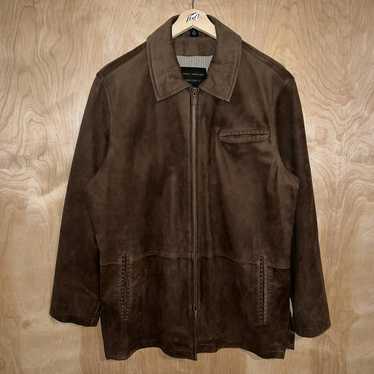 Designer × Leather Jacket × Robert Comstock ROBERT