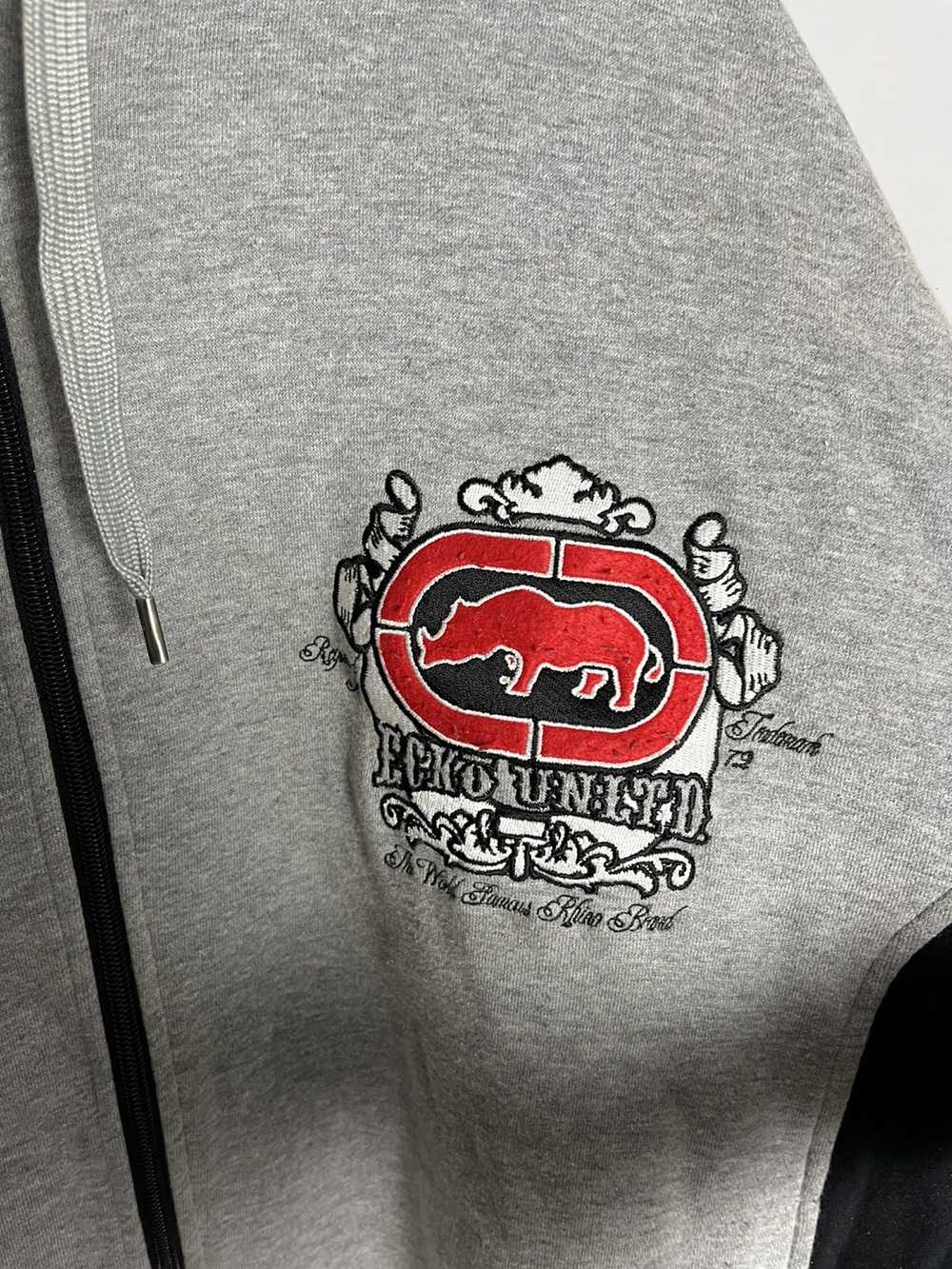 Ecko Unltd. × Rap Tees × Vintage Ecko unltd zip h… - image 4