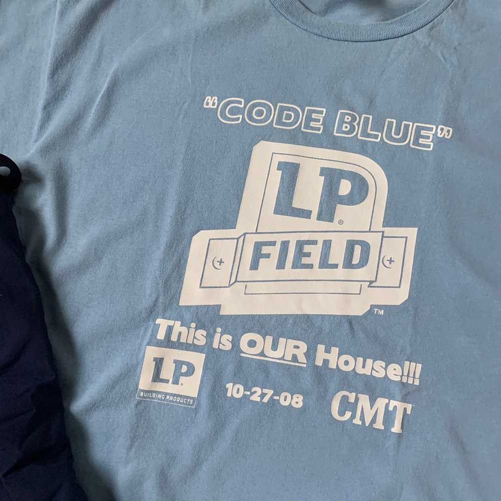 Code Blue Tennessee Titans Graphic Tee 10-28-2008… - image 3