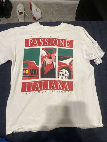 Hanes Hanes Beefy Ferrari Shirt - image 1