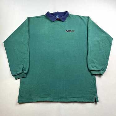 Gap × Vintage Vintage Gap Rugby Polo Shirt Large … - image 1