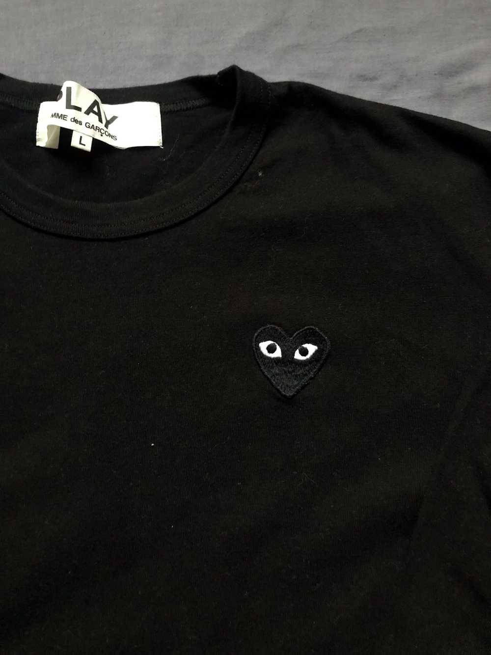 Comme Des Garcons Play CDG Play Black Heart longs… - image 2