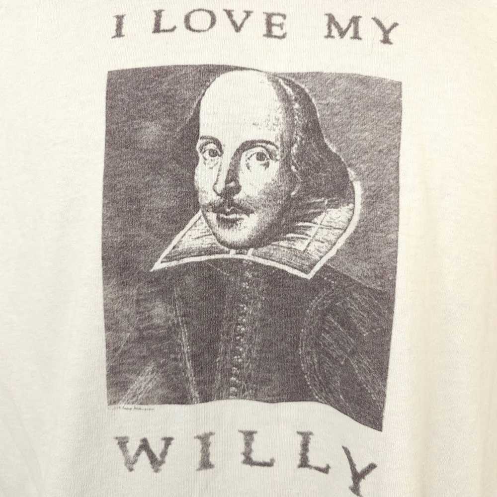 Vintage William Shakespeare T Shirt Mens Size Med… - image 2