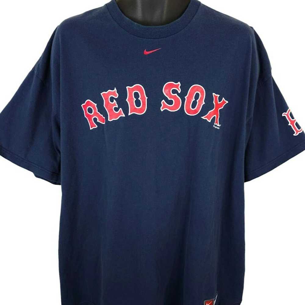 Vintage Boston Red Sox Nike T Shirt Mens Size 2XL… - image 1