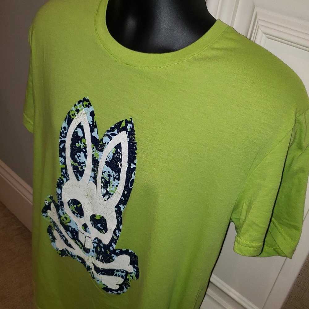 PSYCHO BUNNY Skull & Crossbones Bunny Logo Men's … - image 5