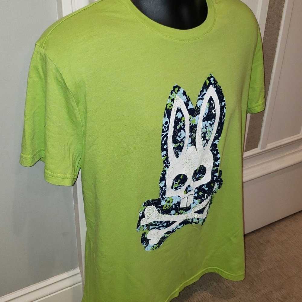 PSYCHO BUNNY Skull & Crossbones Bunny Logo Men's … - image 6