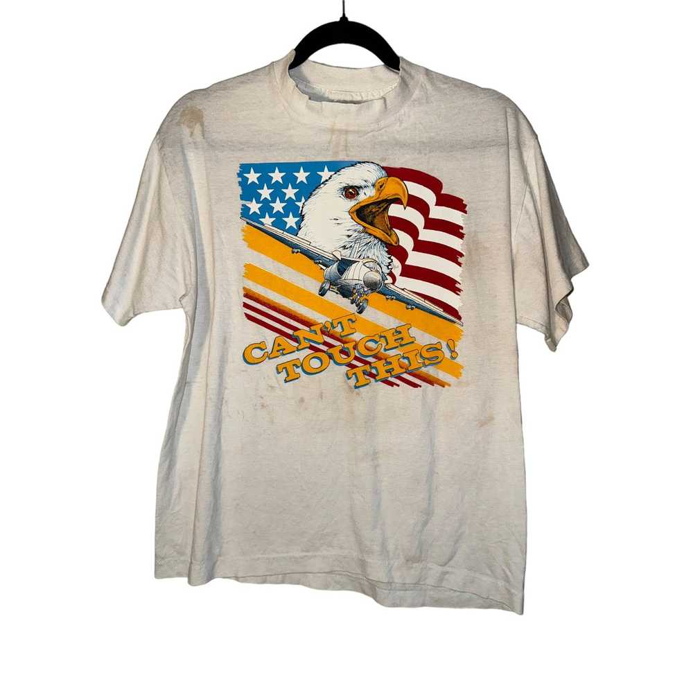 Vintage Vintage USA Shirt Cant Touch This Eagle a… - image 1