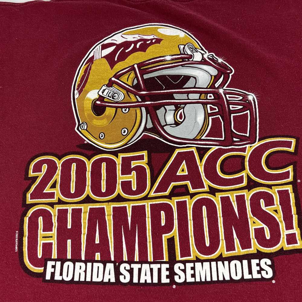 Jerzees × Ncaa 2005 ACC Champs Florida State Semi… - image 6