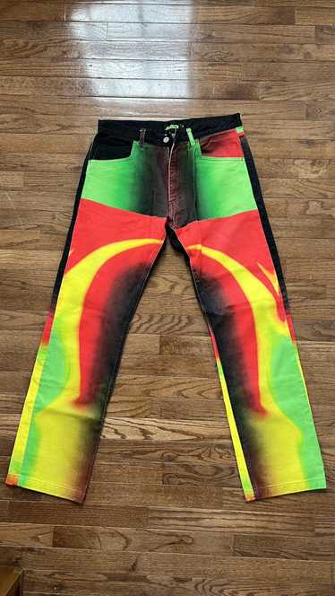 Streetwear AGR Multicolor Printed Jeans